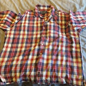 Vintage Abercrombie men's button down large